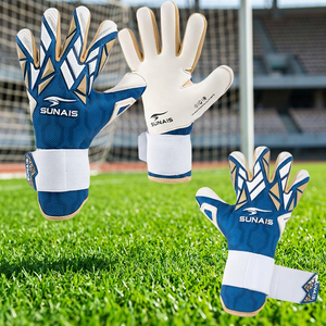 Gants de gardien de but de football personnalisés avec paume en plumes de dinde, protection des doigts, pour entraînement et match, équipement de gardien de but toutes saisons - Product Image 3