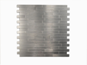 Carreaux <span class=keywords><strong>de</strong></span> <span class=keywords><strong>mosaïque</strong></span> métalliques en aluminium rose doré, design moderne, à coller, pour la décoration murale <span class=keywords><strong>de</strong></span> la chambre, <span class=keywords><strong>de</strong></span> la cuisine, <span class=keywords><strong>de</strong></span> la <span class=keywords><strong>salle</strong></span> <span class=keywords><strong>de</strong></span> <span class=keywords><strong>bain</strong></span> ou <span class=keywords><strong>de</strong></span> l'hôtel - Product Image 2