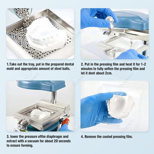 Dental Vacuum <b>Laminator</b> Thermoforming Model Vacuum Forming <b>Machine</b> Dental Model Inverted Molding <b>Machine</b> - Product Image 4