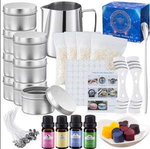<span class=keywords><strong>Kit</strong></span> Complet de Fabrication de Bougies en <span class=keywords><strong>Cire</strong></span> <span class=keywords><strong>d</strong></span>'<span class=keywords><strong>Abeille</strong></span>, Fournitures en Gros, <span class=keywords><strong>Kit</strong></span> <span class=keywords><strong>d</strong></span>'Accessoires pour Bougies Parfumées et Pot en Étain, <span class=keywords><strong>Kit</strong></span> <span class=keywords><strong>d</strong></span>'Artisanat DIY - Product Image 1