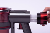 Aspirateur sans fil intelligent Cyclone sans sac avec filtration HEPA, vitesse réglable, alimenté par batterie, pour usage domestique et automobile