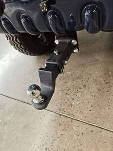 Carrito de Golf Eléctrico Todoterreno con Gancho de Remolque y Cabrestante, 5-6 Asientos, Estructura de Acero de Alta Resistencia, Alcance de 70-90 km - Product Image 3