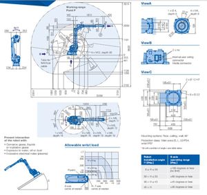 หุ่นยนต์เชื่อม Yaskawa AR3120 แบบ 6 แกน สำหรับเชื่อมโลหะแผ่น โครงเหล็ก ท่อ และเหล็กเอชบีม - Product Image 2