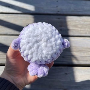 Hot Bán 100% Bông Tùy Chỉnh Crochet Cá Voi Mô Hình Handmade Nhồi Crochet Cá Voi Đồ Chơi - Product Image 4