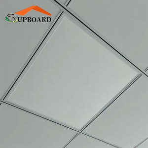 Plaque <span class=keywords><strong>de</strong></span> plâtre PVC Guangzhou à bonne isolation thermique pour salle <span class=keywords><strong>de</strong></span> bain et bureau, installation <span class=keywords><strong>de</strong></span> feuilles <span class=keywords><strong>de</strong></span> 2*2 - Product Image 1
