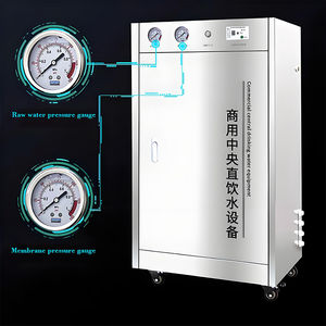 Purificador de tratamiento de agua de ósmosis inversa de gabinete de acero inoxidable Usd para hogar comercial pequeño con membrana RO UDF T33 <span class=keywords><strong>CTO</strong></span> de 5 etapas - Product Image 5