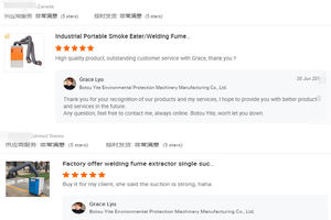 لحام صناعي مع خرطوشة فلتر لامتصاص الأبخرة المتولدة أثناء اللحام المعدني - Product Image 3