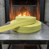 Sangle en sangle tissée de para-aramide ignifuge haute résistance de 45 mm avec une résistance à la rupture de 2800 kg pour sacs