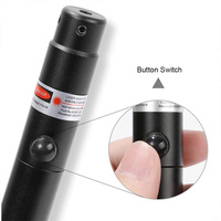 Kit de viseur laser professionnel LUGER avec 32 adaptateurs 0,17 à 12GA Rouge ou vert Lumineux avec interrupteur à bouton