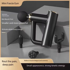 Pistolet de massage portatif intelligent haute vitesse 1200-3200 tr/min pour fascias, format voyage exclusif, massage par percussion des tissus profonds du corps et de la tête - Product Image 6