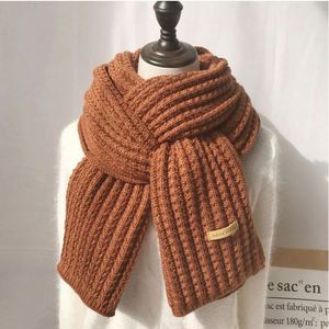 Écharpes en tricot unies personnalisées pour l'hiver 2023, Yiwu - Product Image 3
