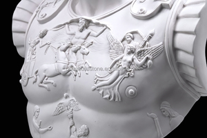 Home Decor Precise Hand Carved Classical Julius Augustus <strong>Caesar</strong> Stone <strong>Statue</strong> White Marble Sculpture Egypt Stone <strong>Statue</strong> - Product Image 6