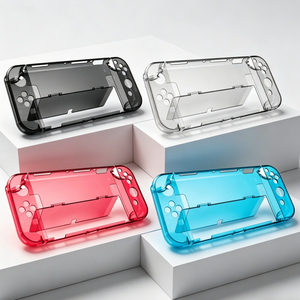 Vente en gros d'usine, coque en plastique ultra-fine transparente, coque de protection avec support pour accessoires Nintendo Switch <span class=keywords><strong>OLED</strong></span> - Product Image 5