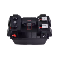 Le plus récent boîtier de batterie DC 12v moteur de pêche à la traîne centre d'alimentation intelligent noir boîtier électronique et d'instrument