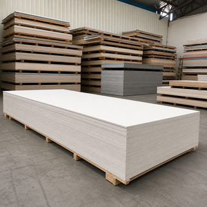 Panneau mural en plâtre sans peinture, 12 mm, panneau <span class=keywords><strong>de</strong></span> cloison sèche décoratif, ignifuge, <span class=keywords><strong>finition</strong></span> lisse, panneau <span class=keywords><strong>de</strong></span> plâtre pour l'intérieur - Product Image 6