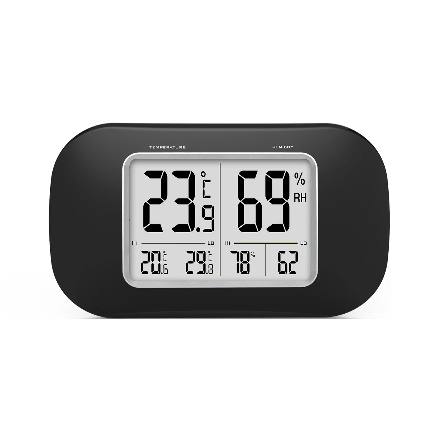 Цифровой термометр, гигрометр, измеритель температуры в помещении, монитор влажности, электронный будильник, настенные часы, умный термометр