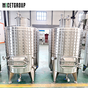 Tanque de Fermentación de Acero Inoxidable de 1000L, Fermentador de Alcohol, Recipiente de Fermentación de Vino con Camisa Acolchada para Destilería de Brandy y Vino - Product Image 5