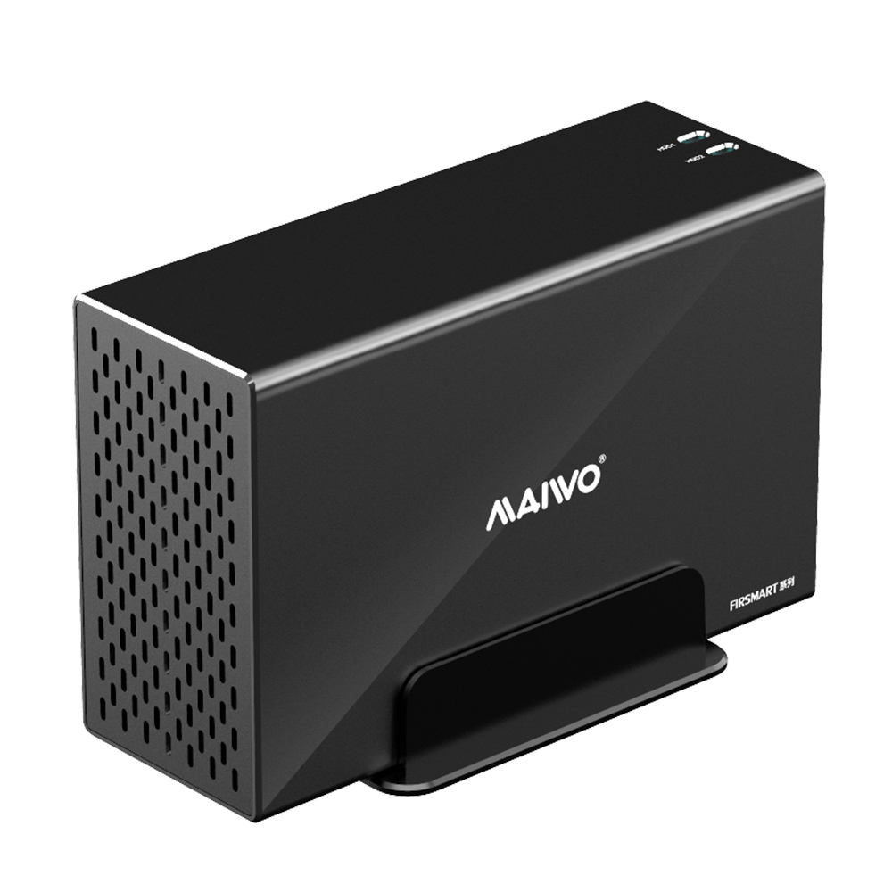 MAIWO Dual Bay RAID SATA HDD Enclosure USB-C 10gbps