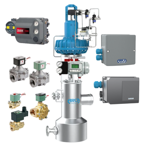 Posicionador Digital Topworx y ARCASMART Serie 824 con Válvula de Bola ARCA POWERTROL, Acondicionamiento de Vapor 500 - Product Image 3