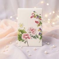 Boîtes à tiroirs rectangulaires rigides écologiques avec lamination mate, doublure en éponge, gaufrage et fermeture magnétique pour logo personnalisé, rangement et artisanat