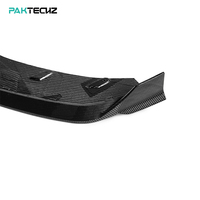 Kit de carrosserie en Fiber de carbone sèche Paktechz kit Aero lèvre de becquet avant pour Porsche Panamera GTS Turbo 971 2021 - 2023