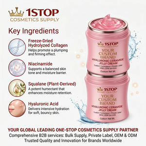<span class=keywords><strong>Crema</strong></span> Facial de Colágeno para <span class=keywords><strong>Piel</strong></span> <span class=keywords><strong>Mixta</strong></span>, Blanqueadora e <span class=keywords><strong>Hidratante</strong></span>, Ayuda a Reparar la <span class=keywords><strong>Piel</strong></span> Grasa, Efecto Reparador, para Mujeres, Venta al por Mayor - Product Image 3