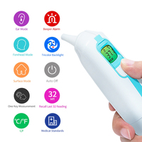 Termometer Telinga Portabel, Akurasi Pistol Termometer Telinga Akurasi Pabrik Digital Dahi, Portabel, Tahan Lama, Garansi 5 Tahun