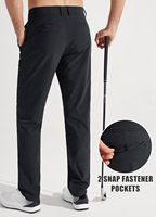 Pantalon de golf pour hommes, extensible, 30"/32"/34", séchage rapide, léger, décontracté, confortable, avec poches