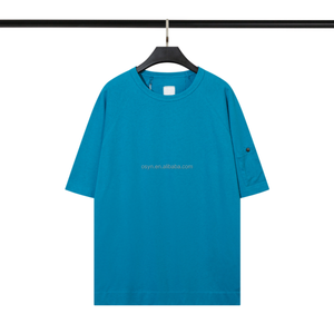 <span class=keywords><strong>T</strong></span>-shirt décontracté à col rond <span class=keywords><strong>C</strong></span>. <span class=keywords><strong>P</strong></span> Summer New Lens, en pur coton, confortable et polyvalent, manches courtes, unisexe - Product Image 5