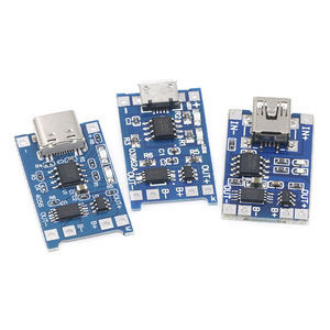 18650 Type C <b>USB</b> <b>5V</b> <b>1A</b> TP4056 Lithium Battery Charger Development Board with Protection - Product Image 5