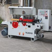 NEWEEK Azerbaijan Machine de dégauchissage et de sciage de précision double face pour bois, avec axe inférieur