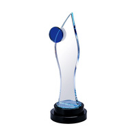 Gobelet de cristal, 1 pièce, Collection de prix annuelles Souvenir, Simple et Transparent, tasse à découper exquise, à la mode
