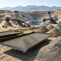 6S Vibrations-Schütteltisch Einfache Wartung Schwerkraft-Trennmaschine Komplettset für Mineralaufbereitungs-Produktionslinie