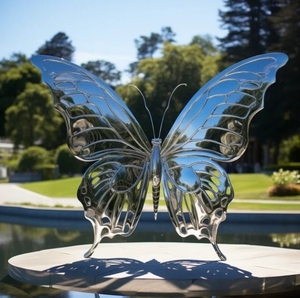 Thép không gỉ lựu điêu khắc vuông bán hàng văn phòng công viên danh lam thắng cảnh khu vực kim loại sắt nghệ thuật trang trí sàn - Product Image 4