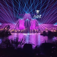 ADZ Professional Laser Show Programmation pour les événements de lancement de produits | Cartographie de projection 3D + Solutions publicitaires