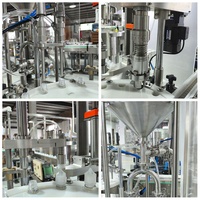 Machine de remplissage, bouchage et étiquetage entièrement automatique à 2 buses pour le conditionnement de liquides, boissons et produits chimiques – Composants essentiels