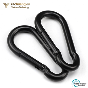 Mousqueton à ressort en acier au carbone galvanisé de haute qualité 70 mm pour l'industrie générale, l'escalade et l'alpinisme - Product Image 6