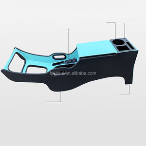 Support de rangement pour <span class=keywords><strong>accoudoir</strong></span> de voiture avec porte-gobelet et port USB amélioré pour Citroën <span class=keywords><strong>C3</strong></span>-XR C-Elysée Peugeot 301 2012 2013 2014 2015 2016 2017 2018 2019 - Product Image 2