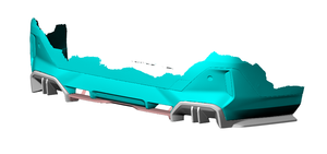 Diffuseur de pare-chocs arrière en Fiber de carbone pré-imprégné i5 M60 pour BMW série 5 I5 G60 M Sport x Drive électrique 2024 + - Product Image 3