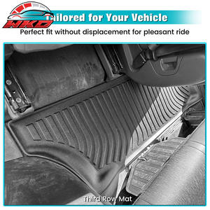 Fits <b>For</b> Honda Odyssey 2018-2025 All Season Floor <b>Mats</b> Front Rear Row Carpets - TPE 3D Molded Waterproof - Product Image 6