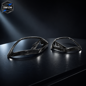 Garniture de ventilation de pare-chocs avant en fibre de carbone pour Mercedes-Benz AMG <span class=keywords><strong>GT</strong></span> <span class=keywords><strong>53</strong></span> X290 <span class=keywords><strong>4MATIC</strong></span>+ 2019-2023 Style Sport Fixation directe par boulons - Product Image 5