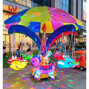 Manège en plastique souple pour enfants, idéal pour les centres commerciaux, vente en gros, utilisation intérieure et extérieure - Product Image 4