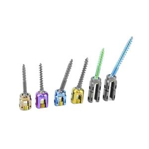 <span class=keywords><strong>Ortopedia</strong></span> titanio ortodoncia traspedicular lumbar tornillo tornillos poliaxiales para la columna vertebral de traumatología - Product Image 1