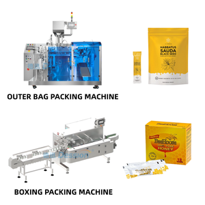 Machine automatique à emballer les sachets liquides de sirop de soulagement multi-lignes pour emballer les bâtonnets de boisson de supplément de gel énergétique - Product Image 6
