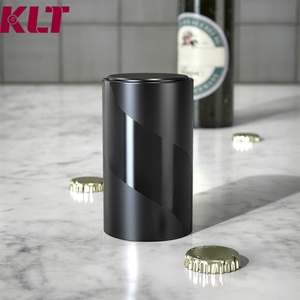 Ouvre-bouteille de bière manuel portable en plastique avec aimant, mini décapsuleur - Product Image 2