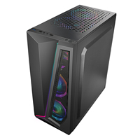 Boîtier PC Gaming AntarcChill en Promotion Noir 0,5 mm SPCC Acrylique ATX MATX ITX Tour Moyenne pour Ordinateur de Bureau