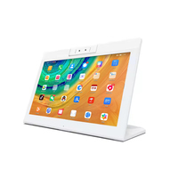 Tablet PC Android Desktop IPS 14 inci Baru, Rockchip Quad Octa Core, Layar Sentuh, Ethernet, 4G, 3G, GSM, NFC, POE, RJ45, untuk Bisnis & Kantor, ROHS