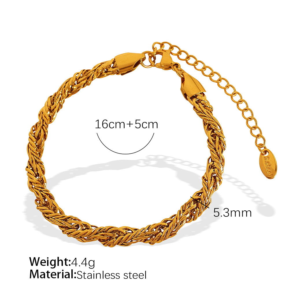 สร้อยข้อมือทอง SL28