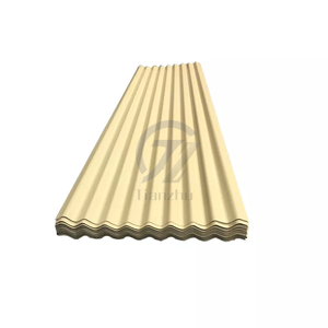 Tôle de toiture en <span class=keywords><strong>zinc</strong></span> aluminium de longue portée <span class=keywords><strong>prix</strong></span> par mètre carré 0.45mm 0.5mm d'épaisseur tuile d'acier enduite de couleur ondulée galvanisée - Product Image 2