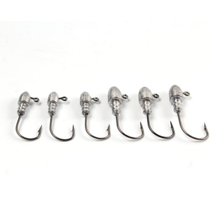 Hotsale Modèle Bullet Non Peint Jig Head <span class=keywords><strong>Crochet</strong></span> de pêche en gros Jighead <span class=keywords><strong>Crochet</strong></span> de gabarit en acier au carbone - Product Image 4
